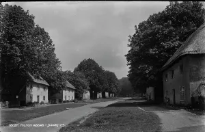 Milton: A Quiet Street in Milton Abbas