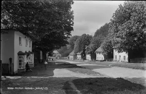 Milton: A Quiet Street in Milton Abbas