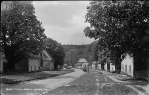 Milton: A Quiet Street in Milton Abbas