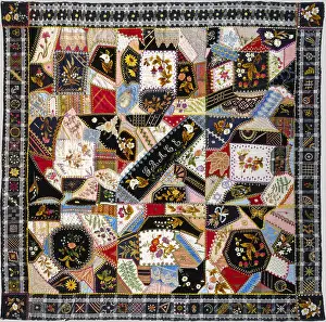 Stitches: QUILT CRAZY PATTERN, by Tamar Horton Harris North