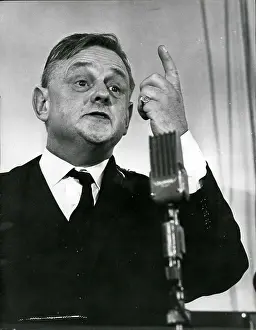 Behaving: Quintin Hogg, Conservative MP, speaking at Dulwich