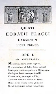 Flaccus: Quintus Horatius Flaccus Horace