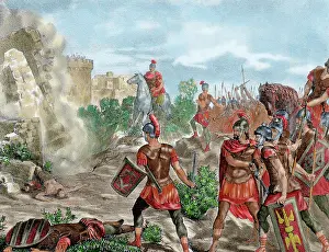 Destroy: Quintus Sertorius (c. 123-72 BC). Besiege of Lusones in Cont