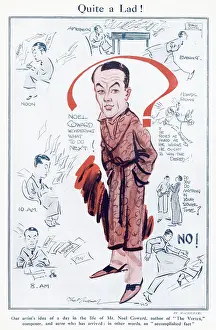 Oct20: Quite a Lad! Noel Coward by Macmichael