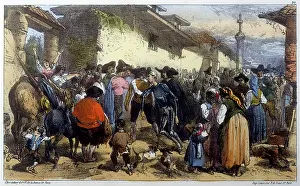 Cervantes: QUIXOTE AT VILLAGE