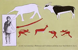 Depictions: Quthing, Lesotho - Doll and Artwork of the San Bushmen