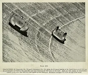 Institution Of Mechanical Engineers: R Caracciola and B Rosmeyer at AVUS