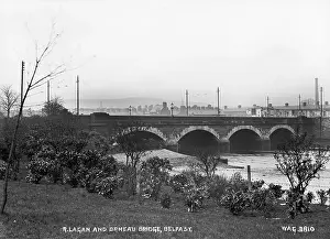 Lagan: R. Lagan and Ormeau Bridge, Belfast