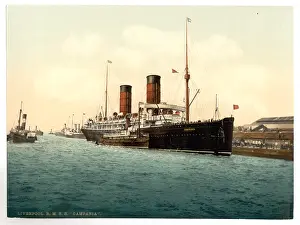 Mersey: R. M. S. Campania in the Mersey