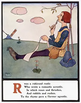 Contemplating: R was a rubicund rustic