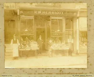 Assistants: R W Herriott, Greengrocer Fruiterer, Marine Parade, Brighton