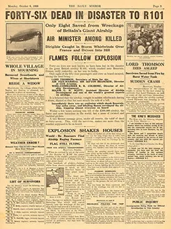 R101: R101 airship disaster