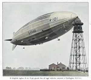 Cardington: R101 at Cardington - 1