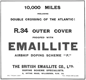 Doped: R.34 Airship Doped With Emaillite - Doping Scheme P