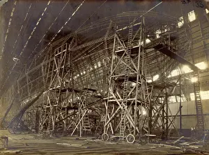 Beardmore: The R34 under construction in the Beardmore factory