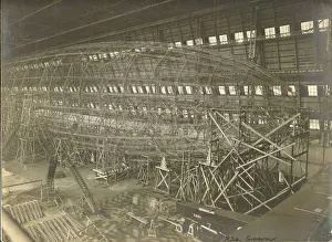 Beardmore: The R34 under construction in the Beardmore factory