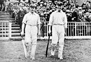 Trumper: R.A. Duff and V. Trumper of the Australia Team, 1902