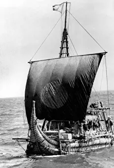 Safi: RA II, Ship headed by Thor Heyerdahl in ?