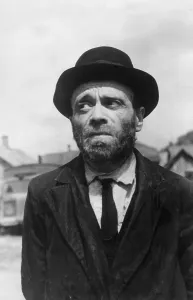 Rabbi: A rabbi with cut beard, 1941