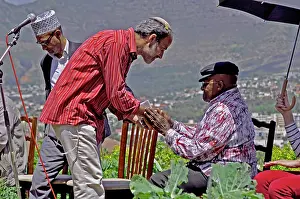 Fishman: Rabbi Greg Alexander greets Archbishop Emeritus
