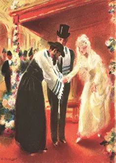 Supports: Rabbi & Newlyweds