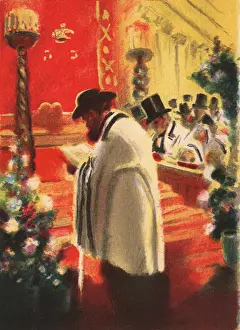 Rabbi: Rabbi in Synagogue