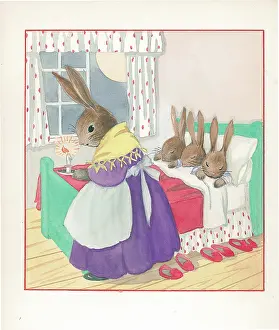 Rosamund: Rabbit bedtime