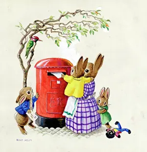 Posting: Rabbits Posting Letter