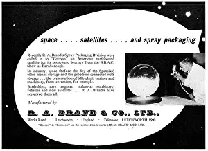 R.a.brand: R.A.Brand. Brand's Spray Packaging 1957