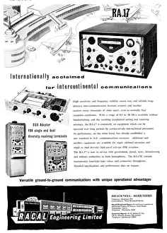 Racal: Racal R.A.17 H.F.Comms Receiver 1958