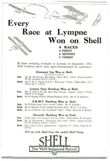 Lympne: Every Race Won At Lympne On Shell Aviation Spirit