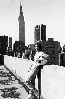 Entrant: Racecar driver Janet Guthrie, the first ?