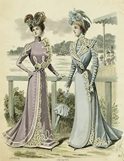 Dentate: Racegoers Fashions 1899