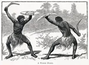 Boomerang: RACIAL/ABORIGINES C1870