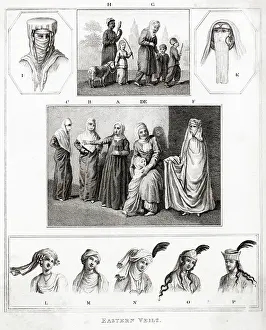 Veils: RACIAL/ARABS/VEILS 19C