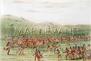 Lacrosse: RACIAL/BALL GAME C1830