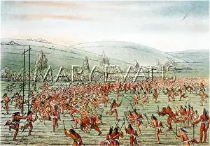 Lacrosse: RACIAL/BALL GAME C1830