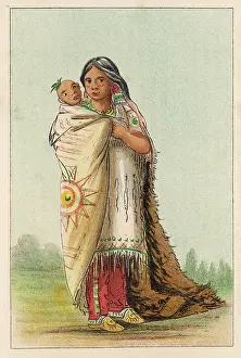 Papoose: RACIAL/CREE SQUAW C1830