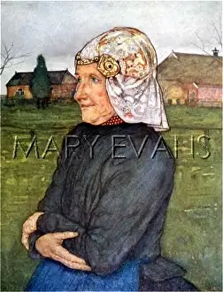 Drenthe: RACIAL/DUTCH/OLD WOMAN
