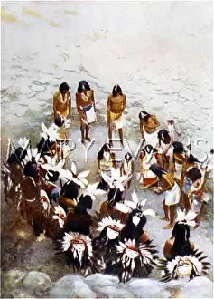 Walpi: RACIAL/HOPI FLUTE C1900
