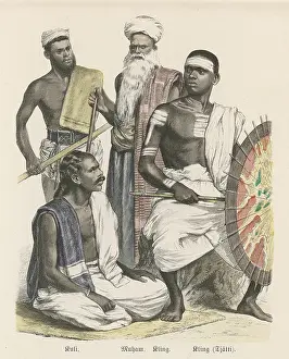 Coolie: RACIAL/INDIA/FOUR MEN