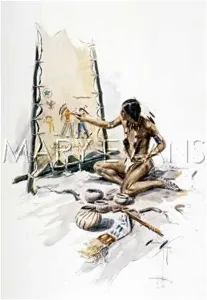 Pictographs: RACIAL/IROQUOIS PAINTER