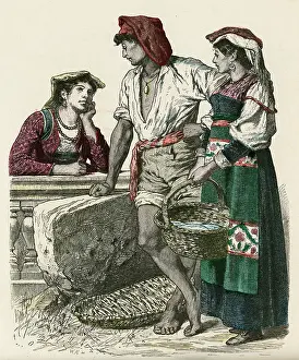 Apennines: RACIAL/ITALY/NAPLES 19C