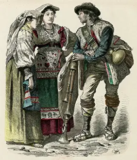 Apennines: RACIAL/ITALY/NAPLES 19C