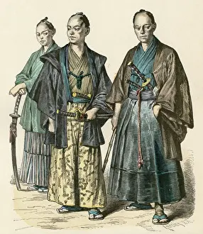 Daggers: RACIAL/JAPAN/3 MEN 19C