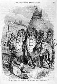 Tepee: RACIAL/MANDAN C1860