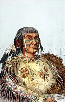 Ojibwa: RACIAL/OJIBWA CHIEF 1830