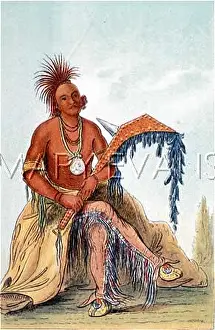 C1830: RACIAL/OSAGE CHIEF C1830