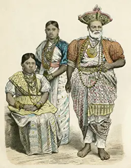 Ornately: RACIAL/SRI LANKA 1880