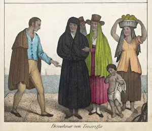 Teneriffe: RACIAL TYPES CANARY IS